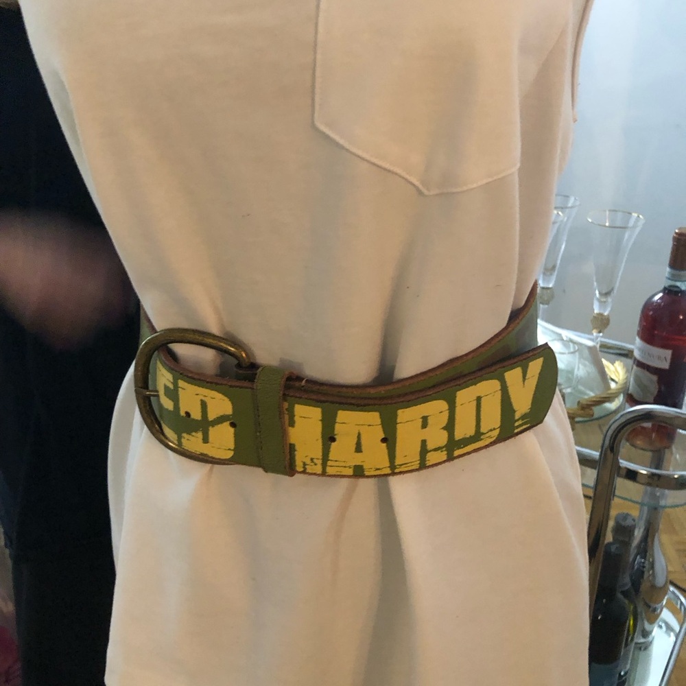 Ed hardy belt
